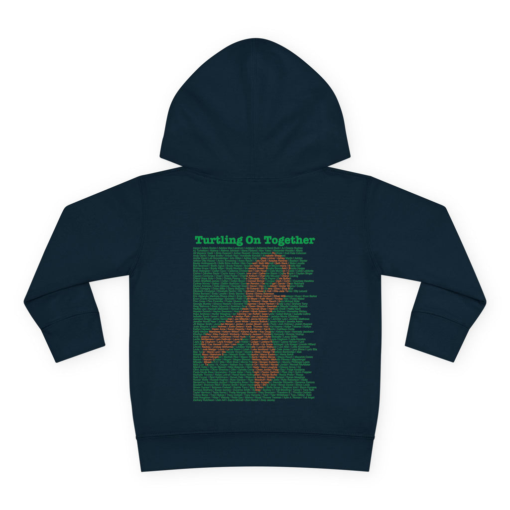 Personalized Toddler Hoodie - 2026 Limited Edition - Orange Ribbon