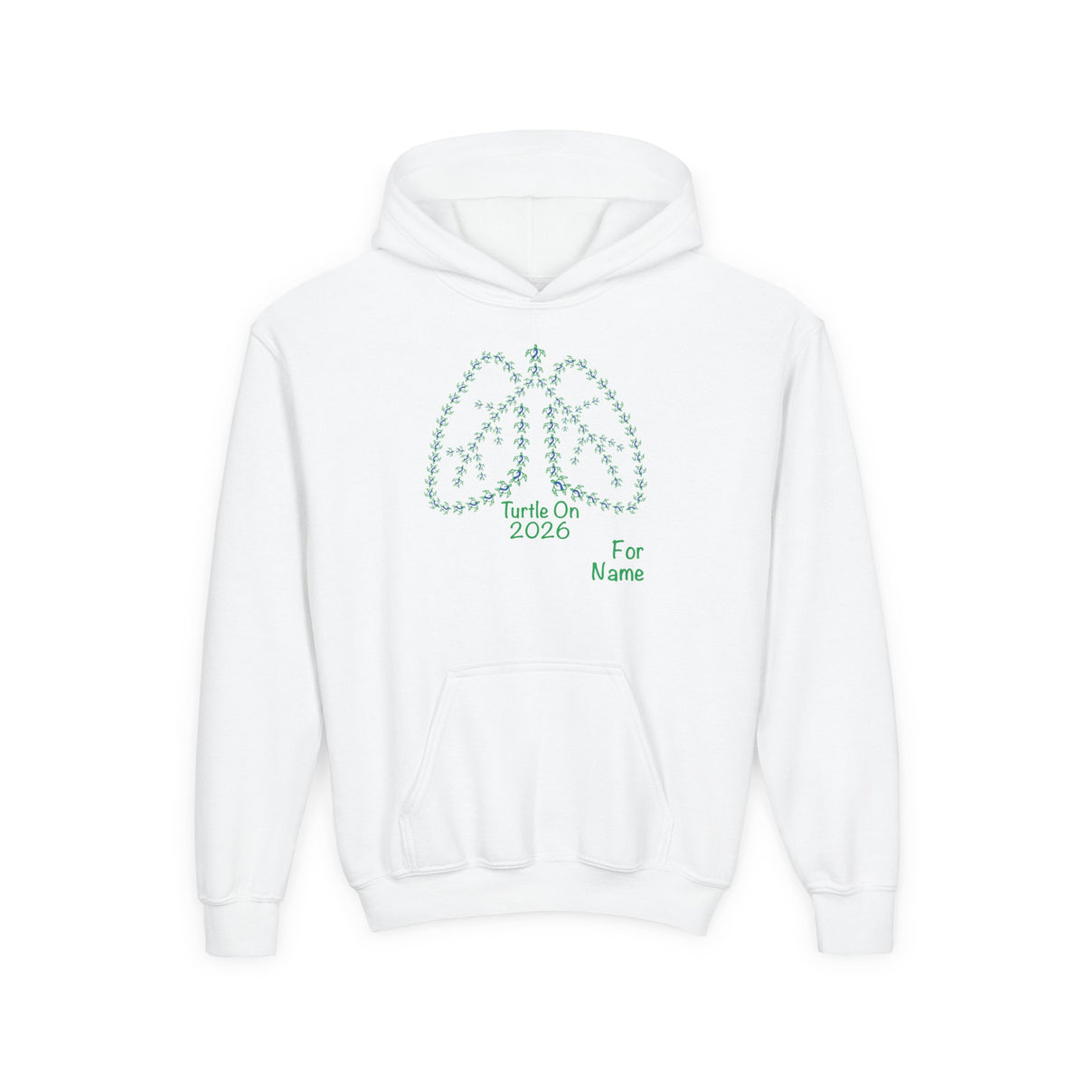 Personalized Youth Hoodie - 2026 Limited Edition - Blue Ribbon