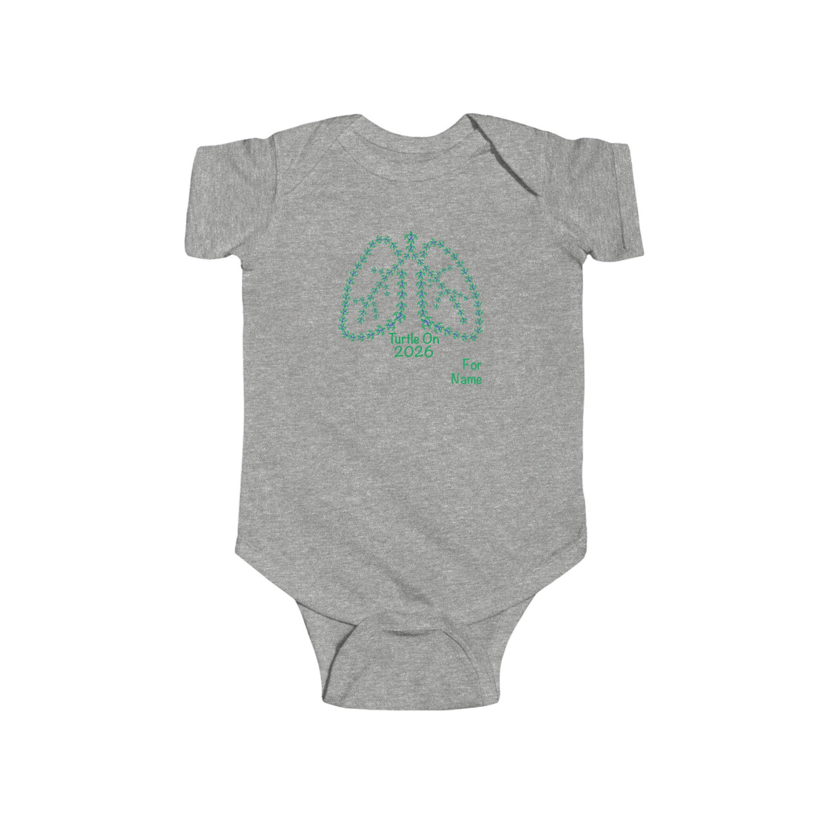 Personalized Infant - 2026 Limited Edition - Blue - Bodysuit