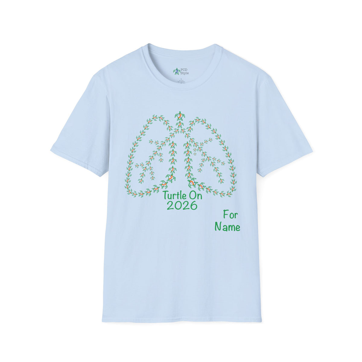 Personalized Unisex - 2026 Limited Edition - Blue Orange - Softstyle T-Shirt