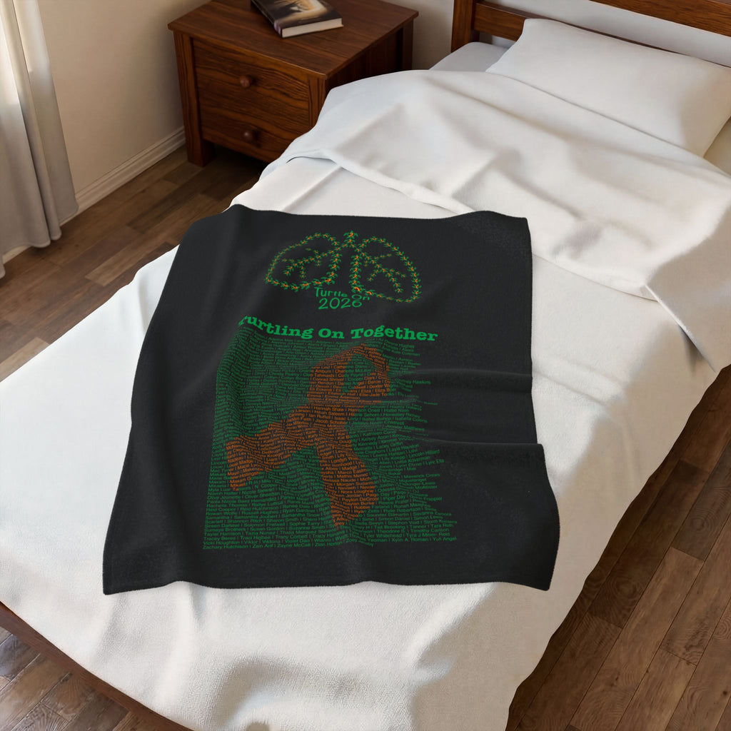 Plush Blanket - 2026 Limited Edition - Orange Ribbon