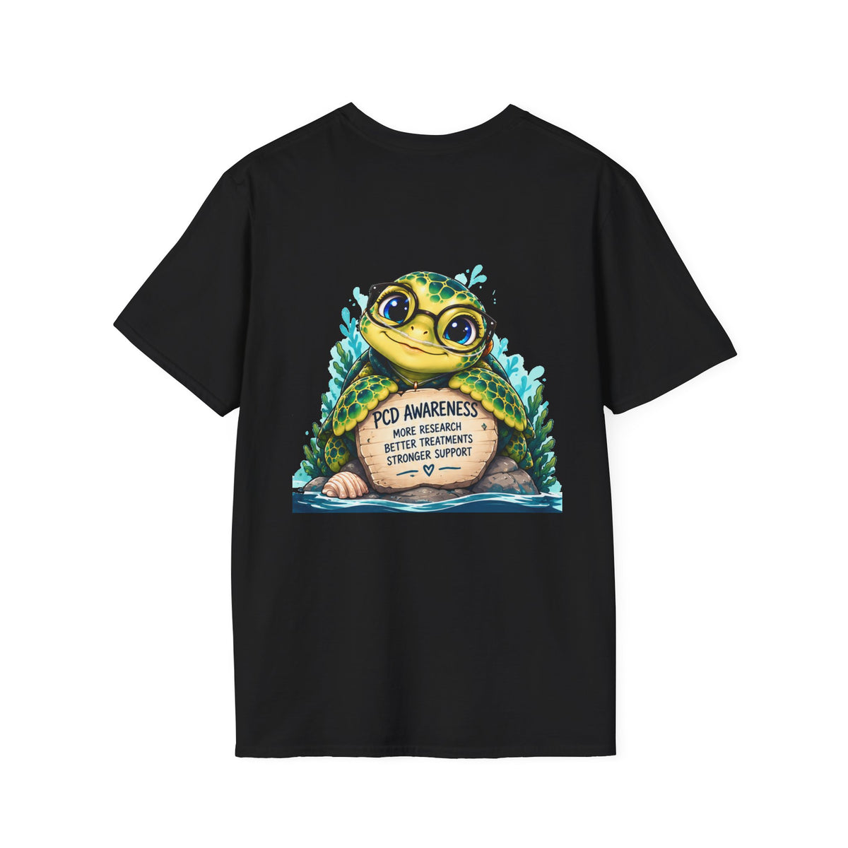 Unisex - Small Big - Turtle Back- Softstyle T-Shirt