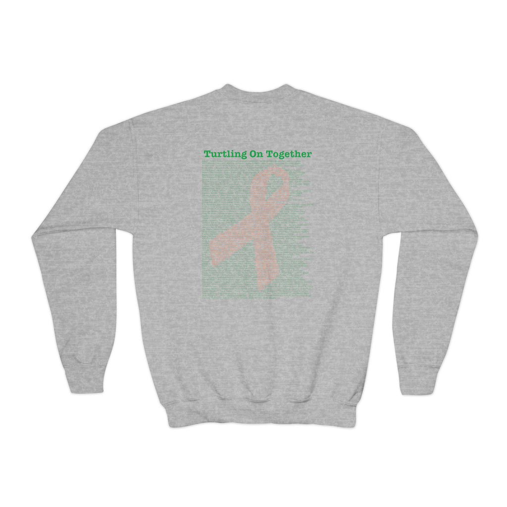 Personalized Youth Sweatshirt - 2026 Limited Edition - Orange - Crewneck