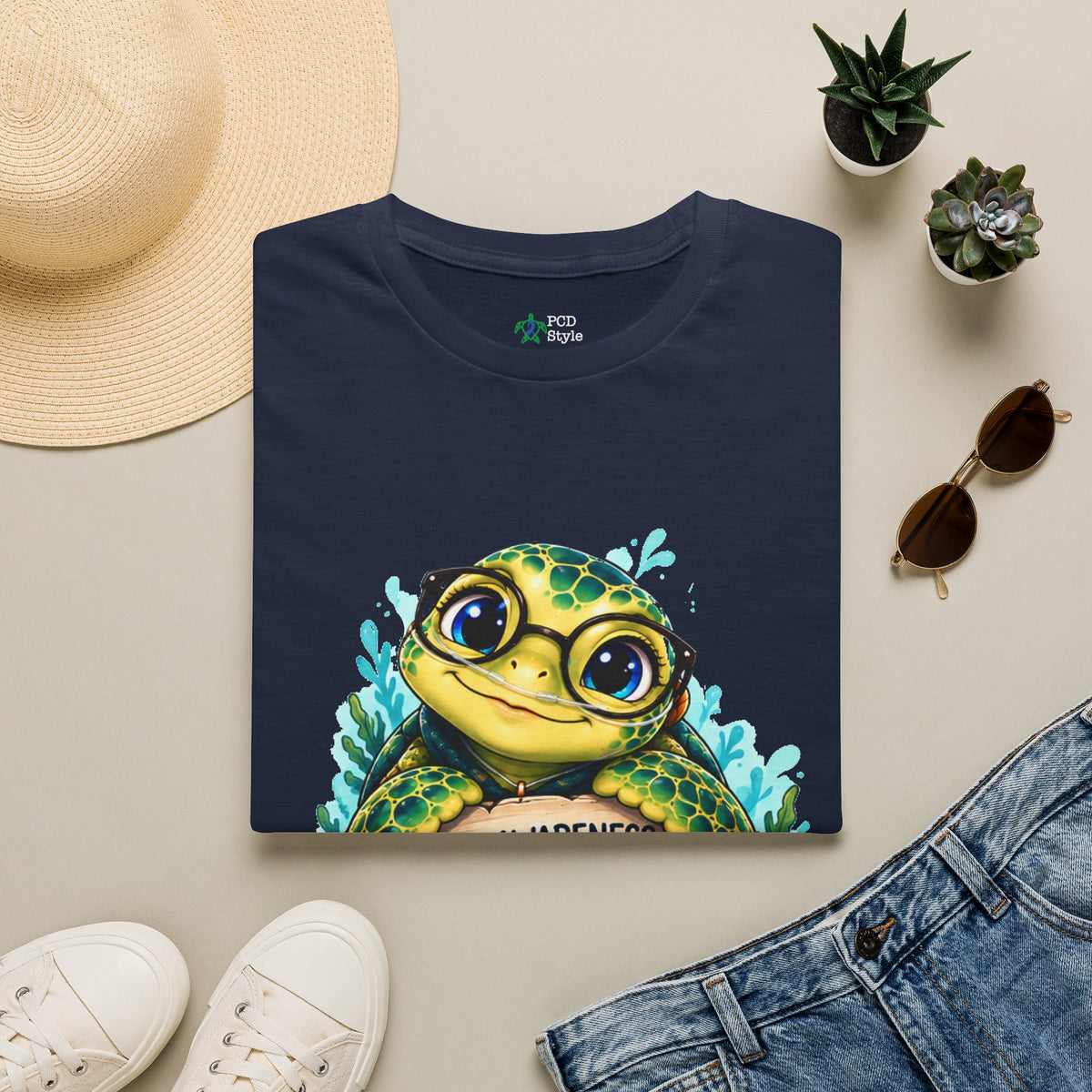 Unisex - Turtle - Softstyle T-Shirt