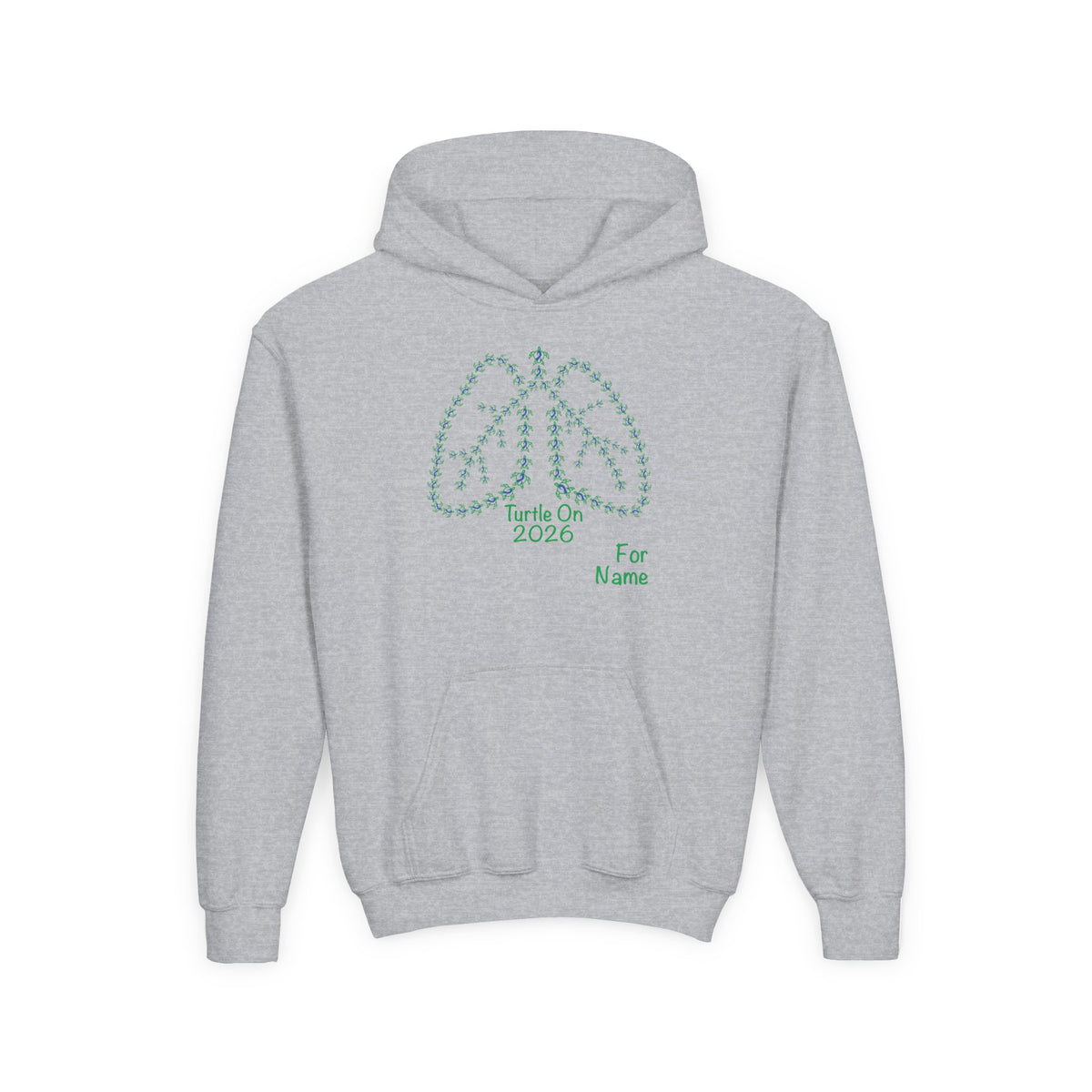 Personalized Youth Hoodie - 2026 Limited Edition - Blue Ribbon