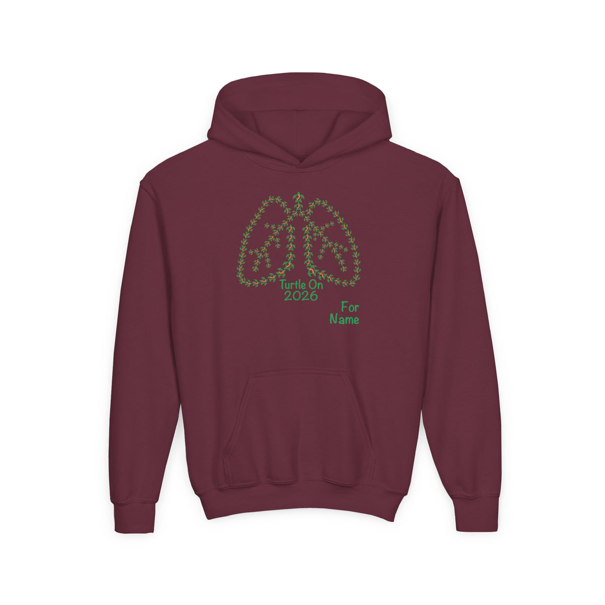 Personalized Youth Hoodie - 2026 Limited Edition - Blue Orange