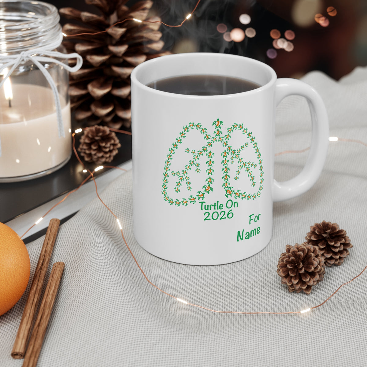 Personalized Mug - 2026 Limited Edition - Orange -11oz Coffee Cup