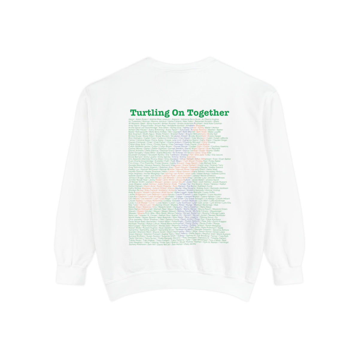 Personalized Unisex Sweatshirt - 2026 Limited Edition - Blue Orange - Crewneck