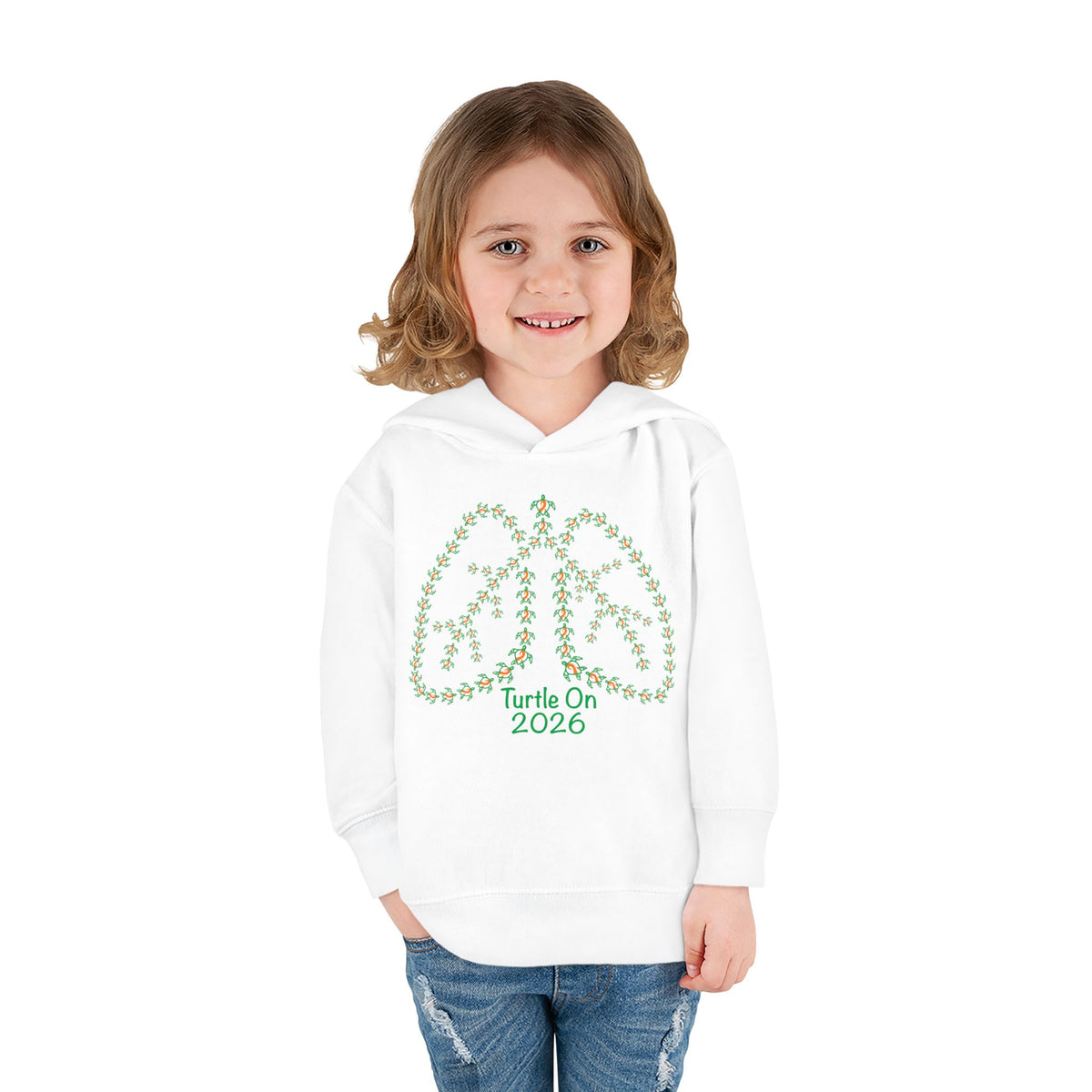 Toddler Hoodie - 2026 Limited Edition - Orange Ribbon