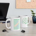Personalized Mug - 2026 Limited Edition - Blue Orange -11oz Coffee Cup