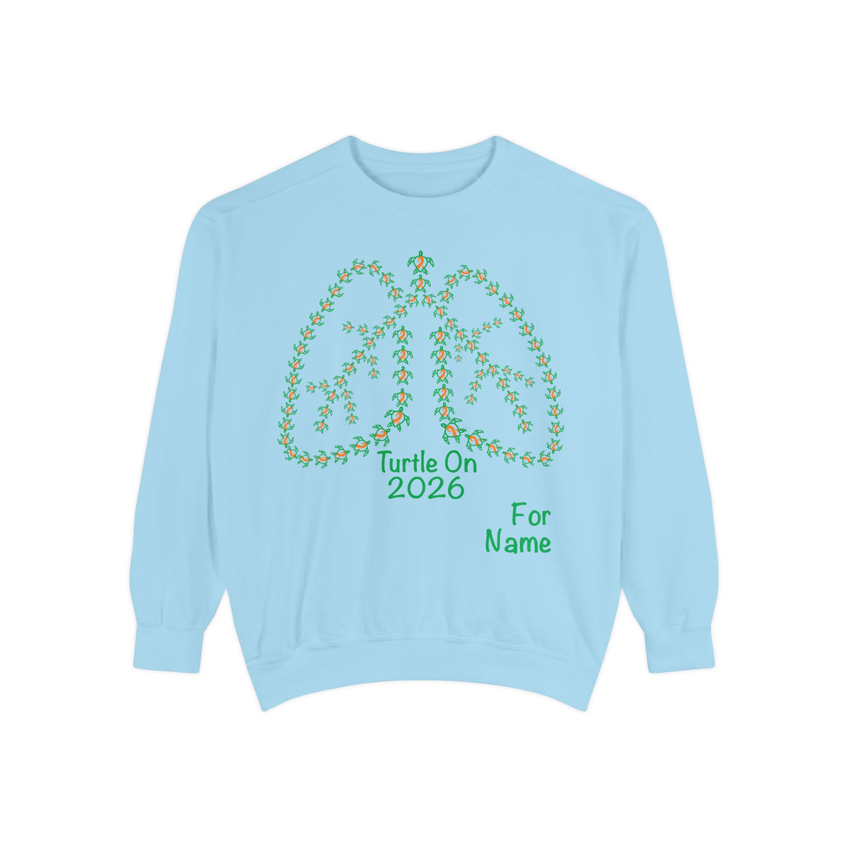 Personalized Unisex Sweatshirt - 2026 Limited Edition - Orange - Crewneck
