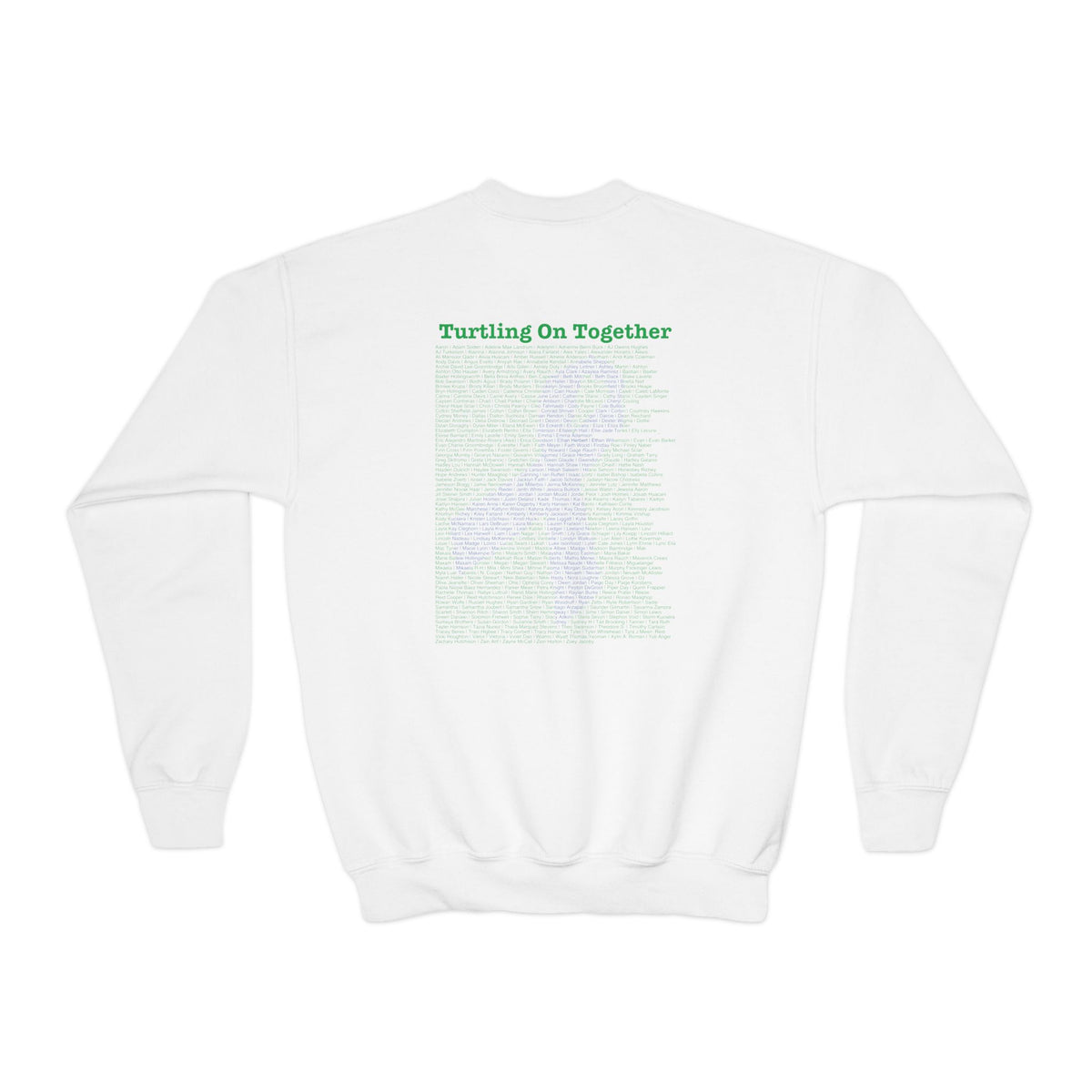 Personalized Youth Sweatshirt - 2026 Limited Edition - Blue - Crewneck