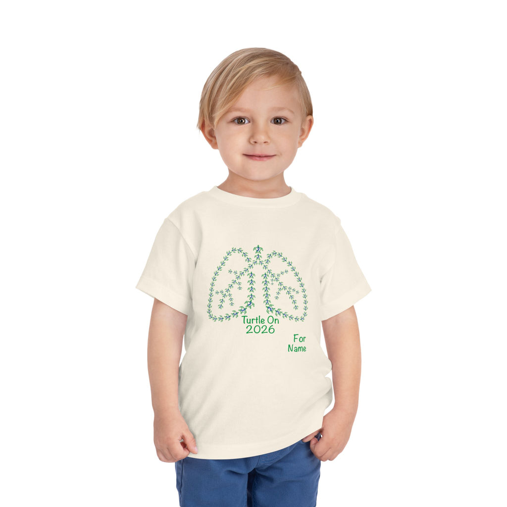 Personalized Toddler Tee - 2026 Limited Edition - Blue Ribbon