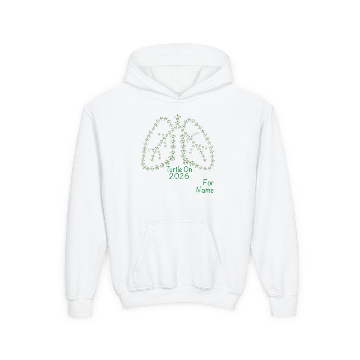 Personalized Youth Hoodie - 2026 Limited Edition - Blue Orange
