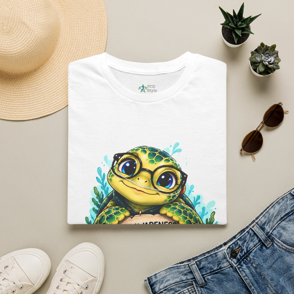 Unisex - Turtle - Softstyle T-Shirt