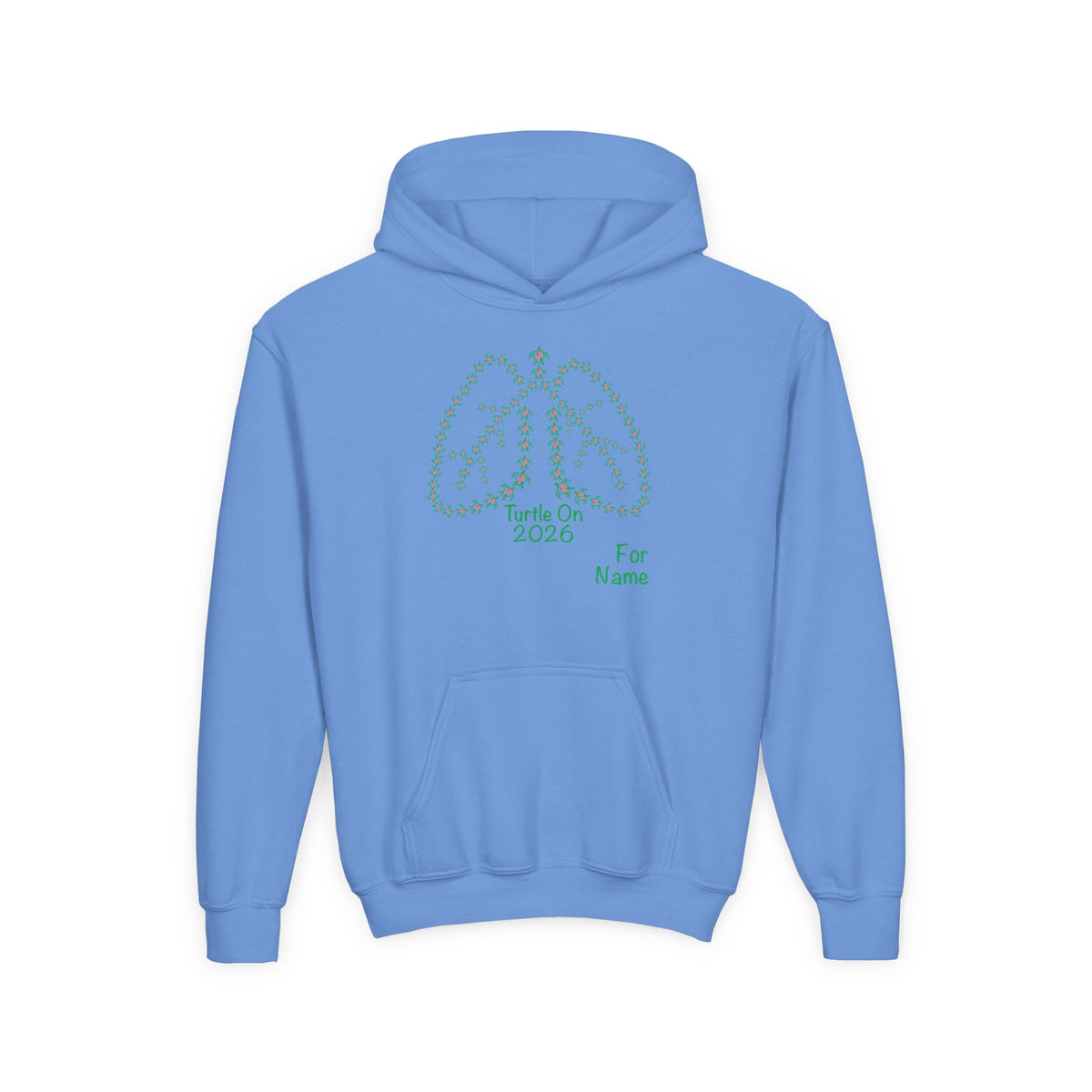 Personalized Youth Hoodie - 2026 Limited Edition - Blue Orange
