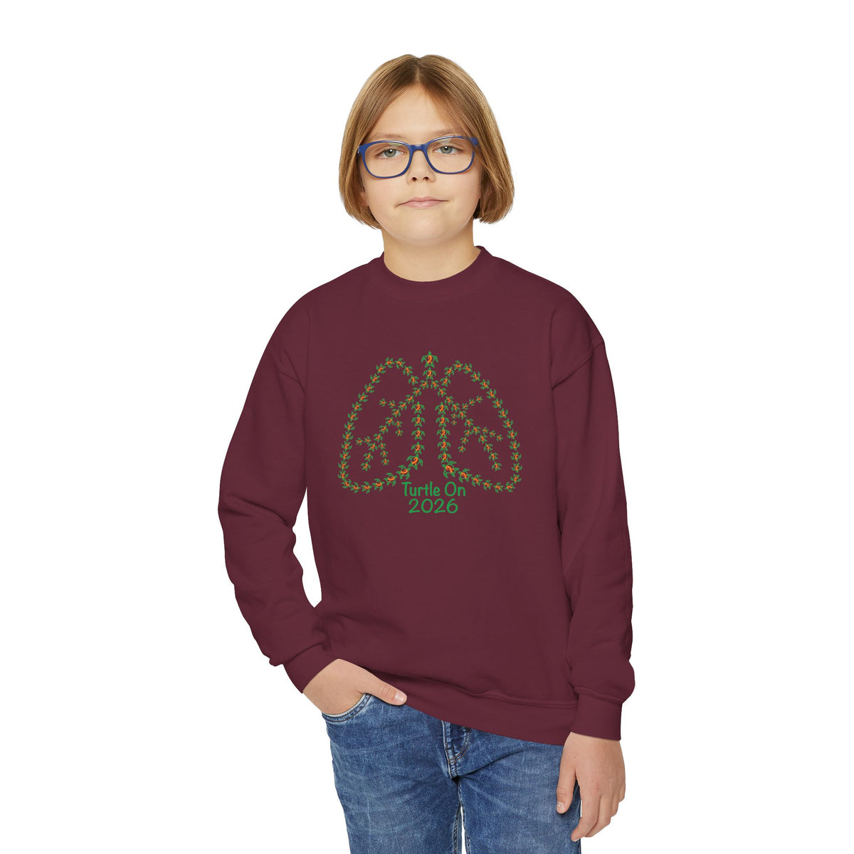 Youth Sweatshirt - 2026 Limited Edition - Orange - Crewneck