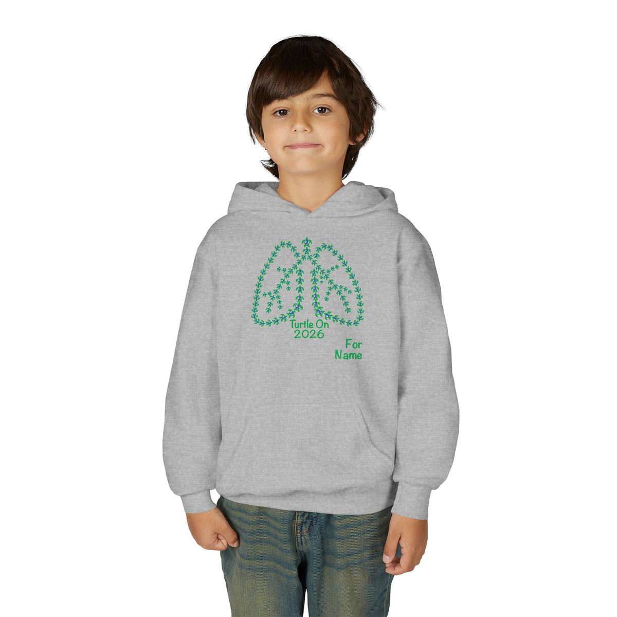 Personalized Youth Hoodie - 2026 Limited Edition - Blue Ribbon