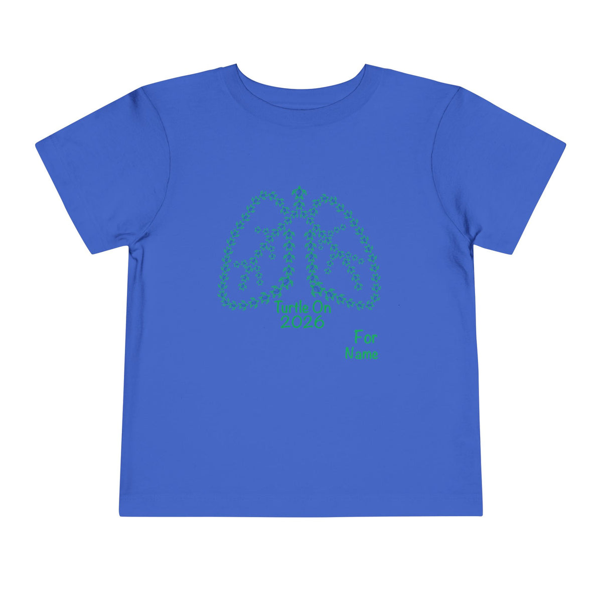 Personalized Toddler Tee - 2026 Limited Edition - Blue Ribbon