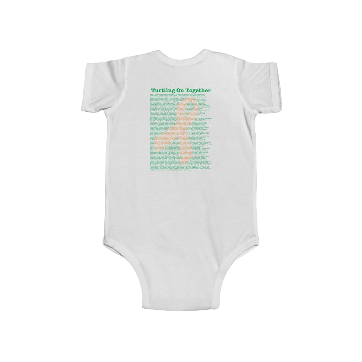 Personalized Infant - 2026 Limited Edition - Orange - Bodysuit