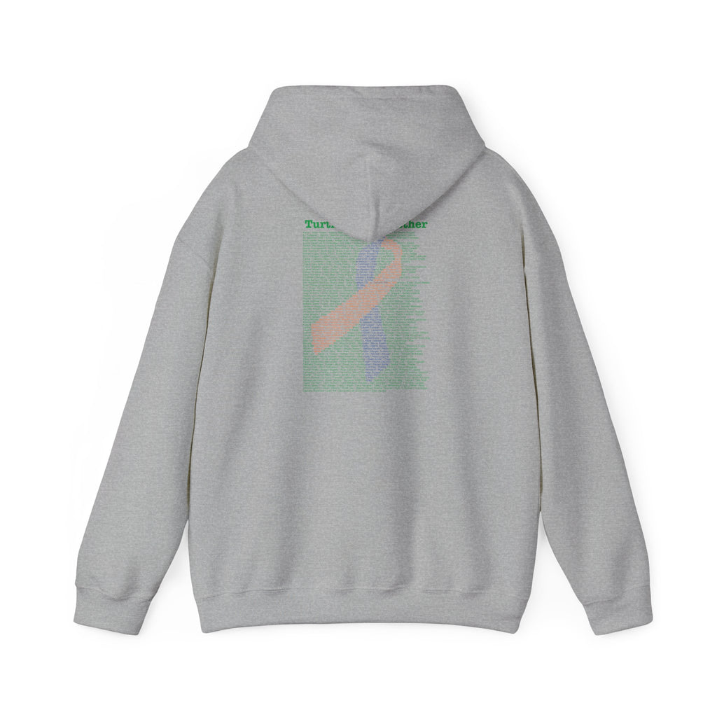 Personalized Unisex Hoodie -- 2026 Limited Edition - Blue Orange Ribbon