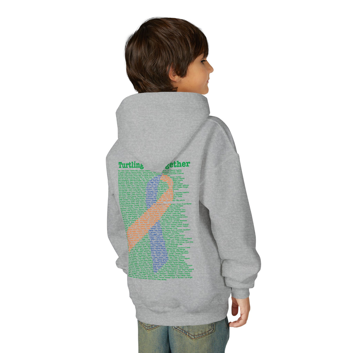 Youth Hoodie - 2026 Limited Edition - Blue Orange