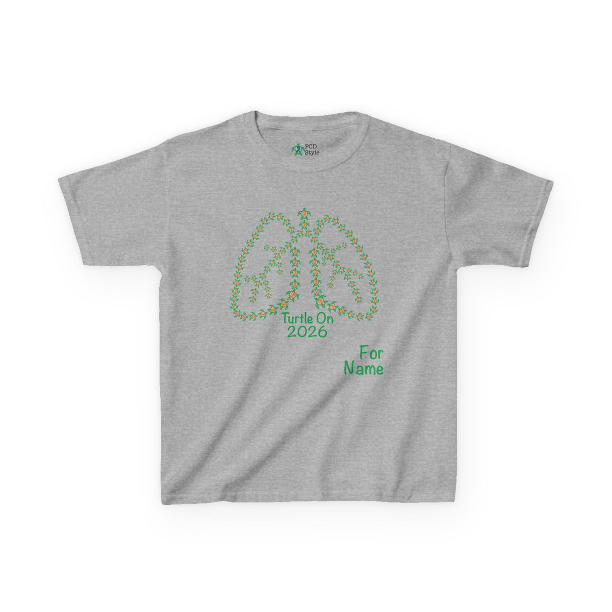 Personalized Kids - 2026 Limited Edition - Orange - Heavy Cotton™ Tee
