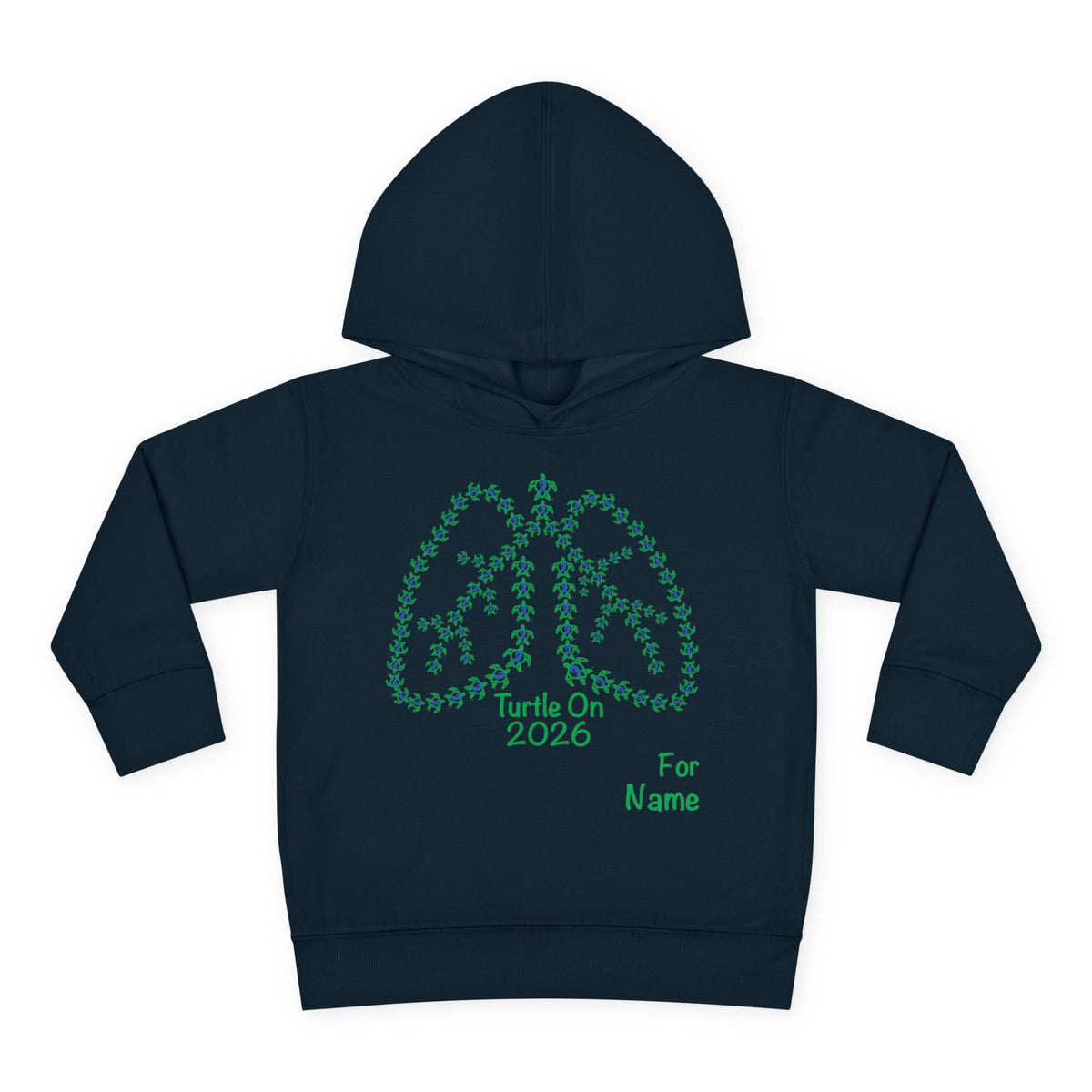 Personalized Toddler Hoodie - 2026 Limited Edition - Blue Ribbon