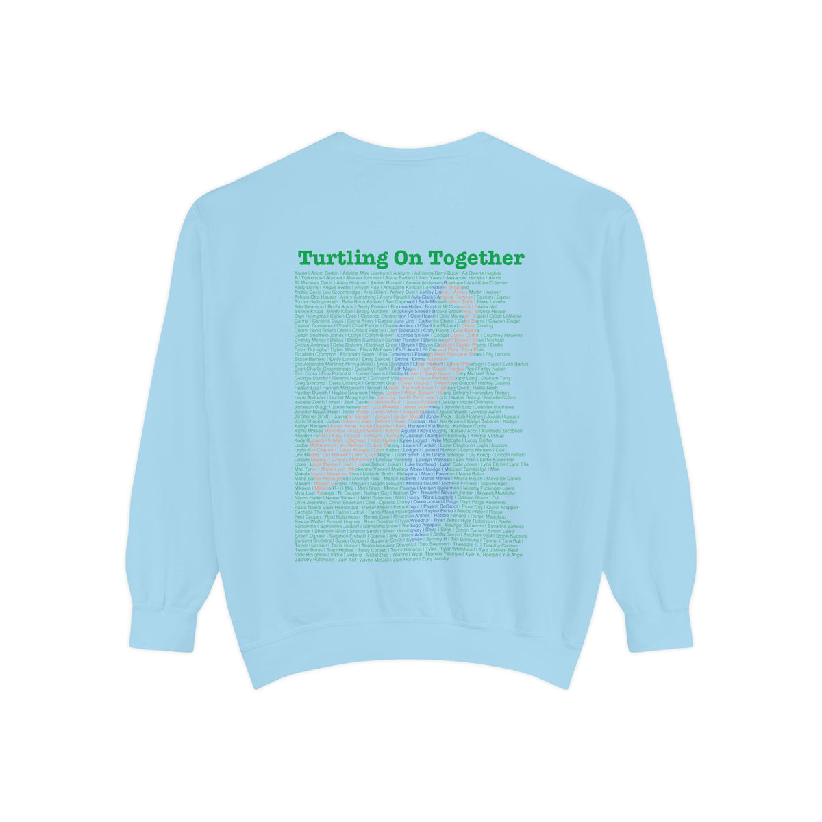 Personalized Unisex Sweatshirt - 2026 Limited Edition - Blue Orange - Crewneck