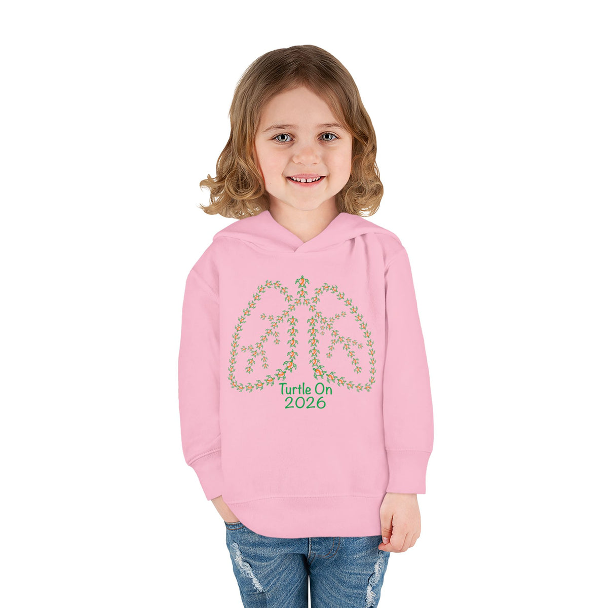 Toddler Hoodie - 2026 Limited Edition - Orange Ribbon