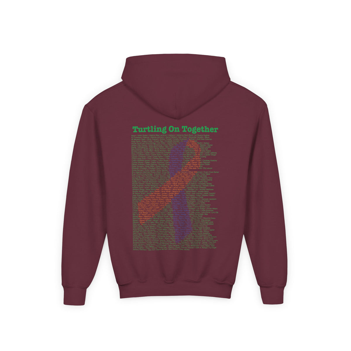 Personalized Youth Hoodie - 2026 Limited Edition - Blue Orange