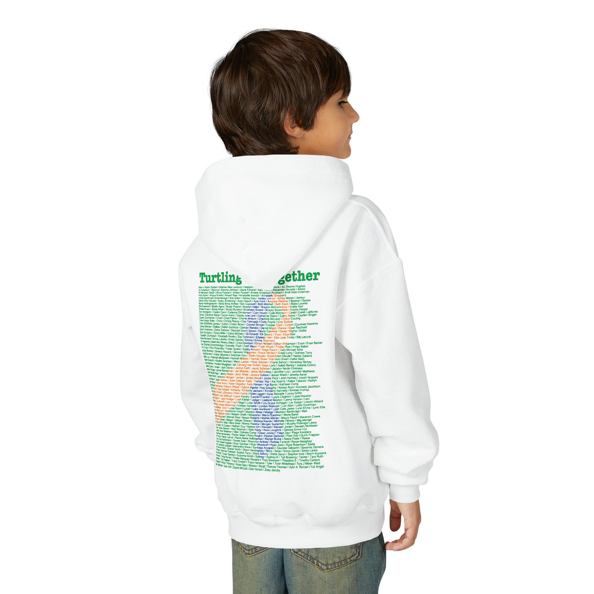 Personalized Youth Hoodie - 2026 Limited Edition - Blue Orange