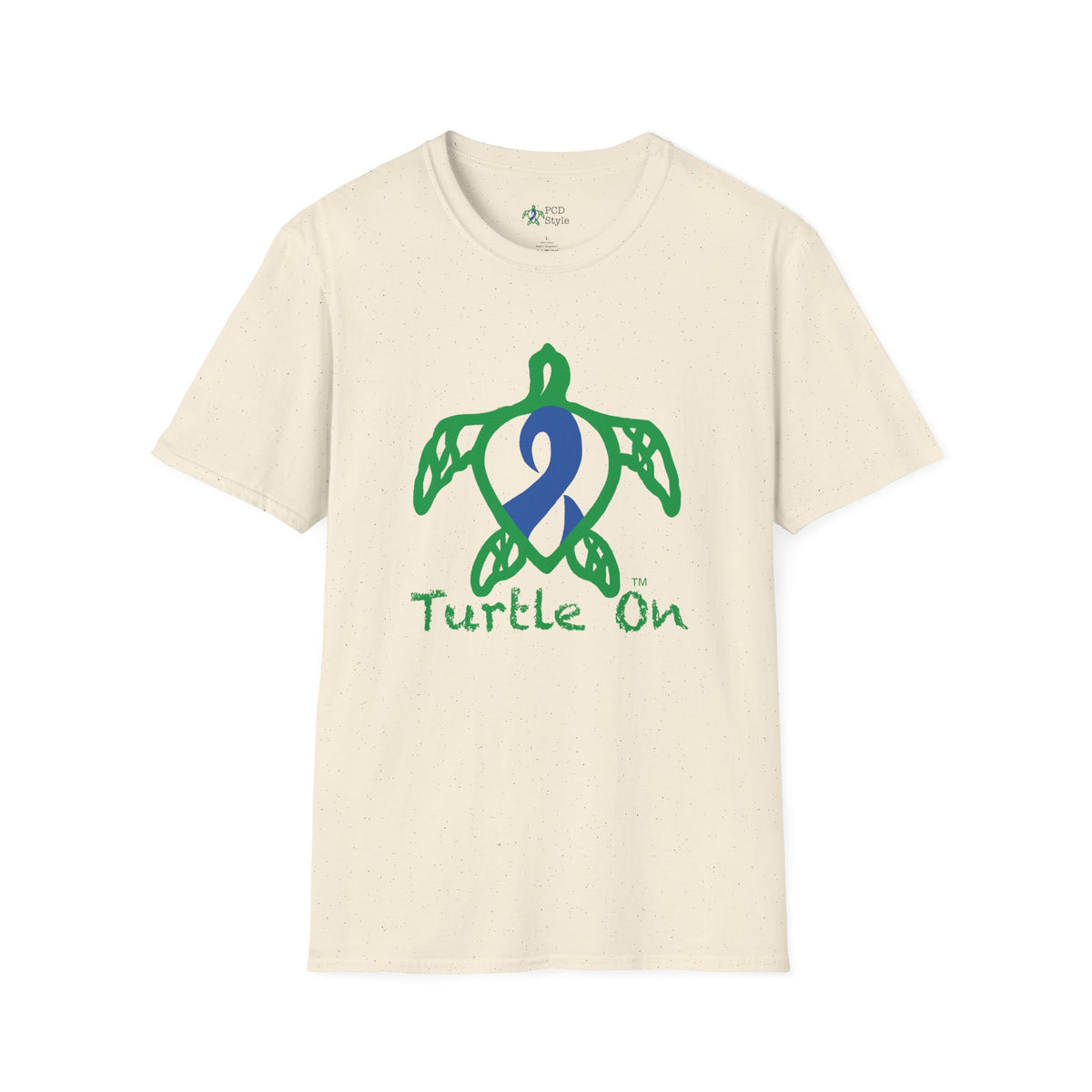 Unisex - Turtle On - Blue - Softstyle T-Shirt