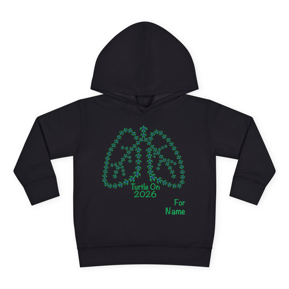 Personalized Toddler Hoodie - 2026 Limited Edition - Blue Ribbon