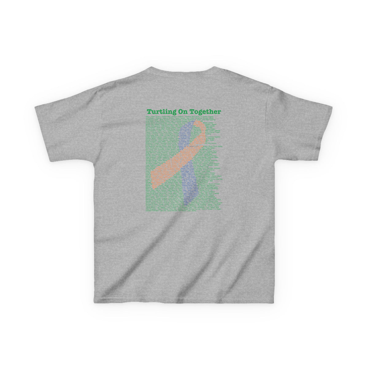 Personalized Kids - 2026 Limited Edition - Blue Orange - Heavy Cotton™ Tee