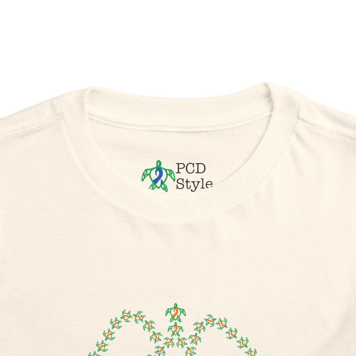 Personalized Toddler Tee - 2026 Limited Edition - Blue Orange Ribbon