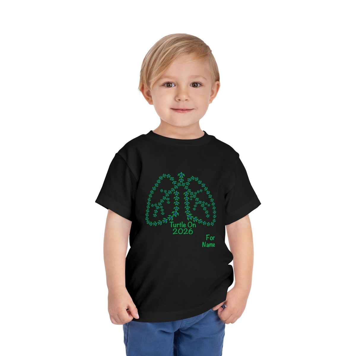 Personalized Toddler Tee - 2026 Limited Edition - Blue Ribbon