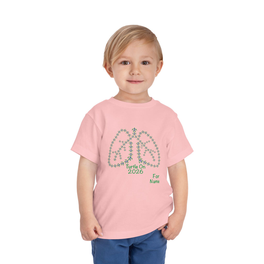 Personalized Toddler Tee - 2026 Limited Edition - Blue Ribbon