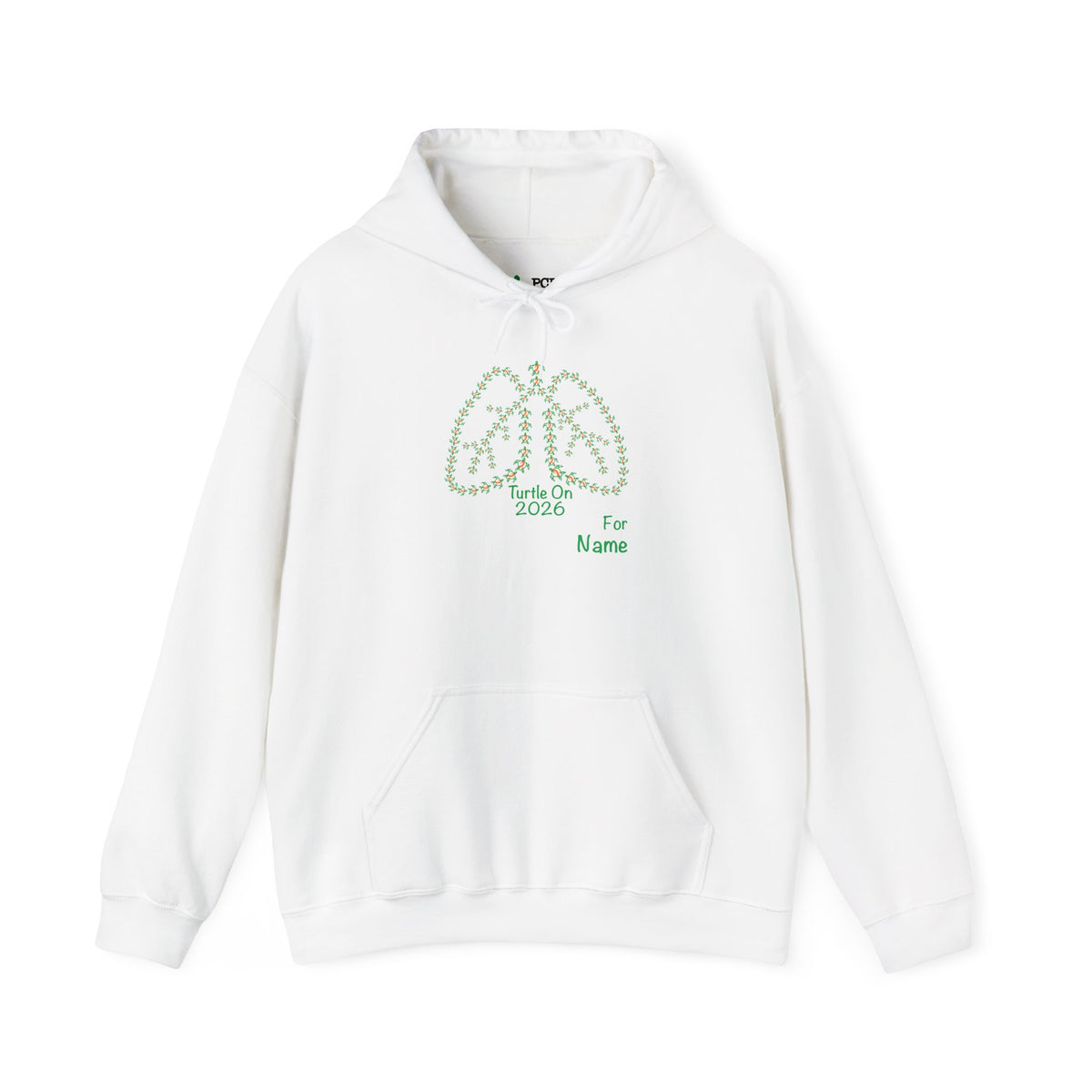 Personalized Unisex Hoodie -- 2026 Limited Edition - Orange Ribbon