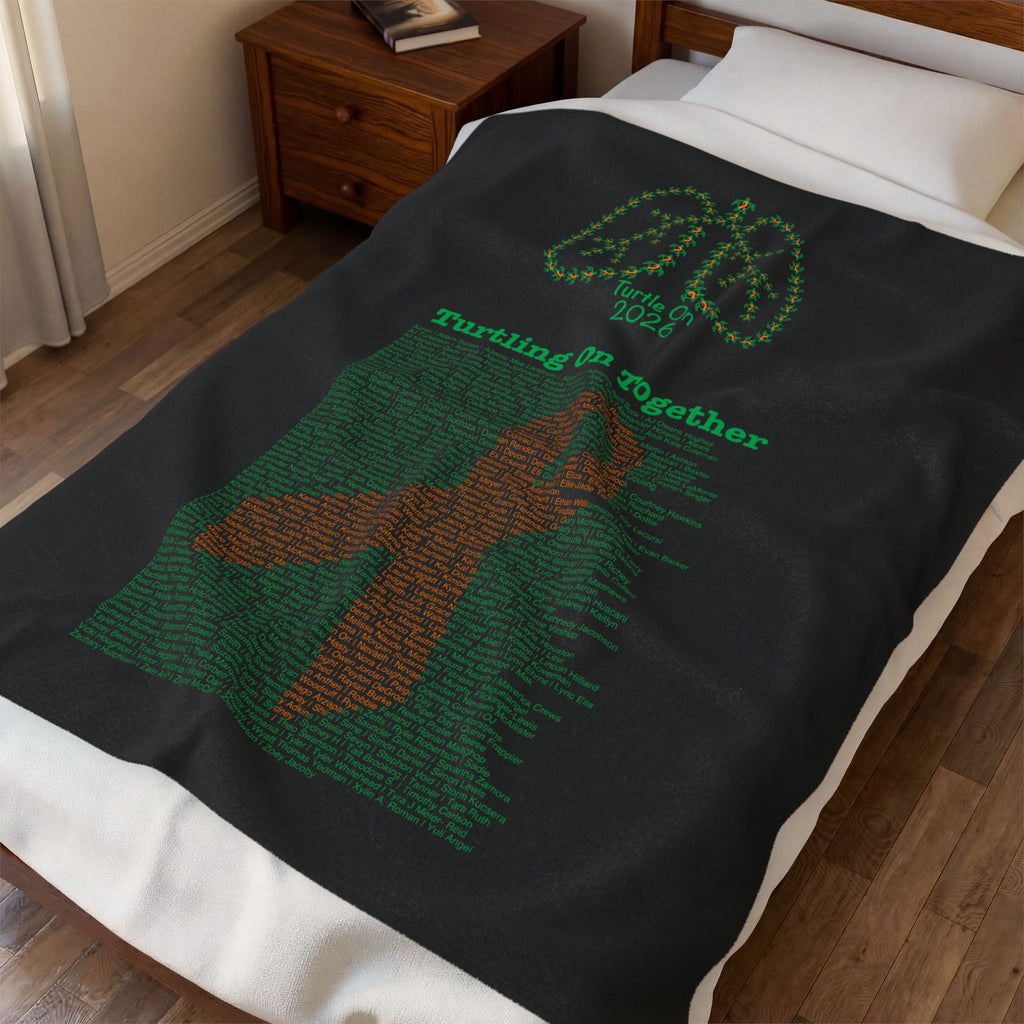 Plush Blanket - 2026 Limited Edition - Orange Ribbon