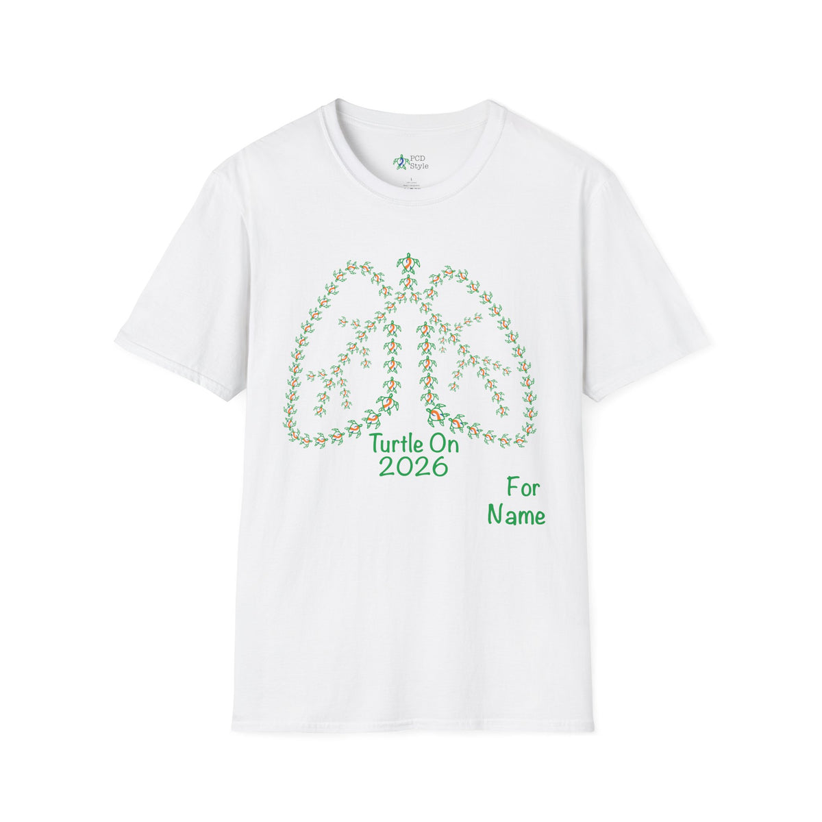 Personalized Unisex - 2026 Limited Edition - Blue Orange - Softstyle T-Shirt