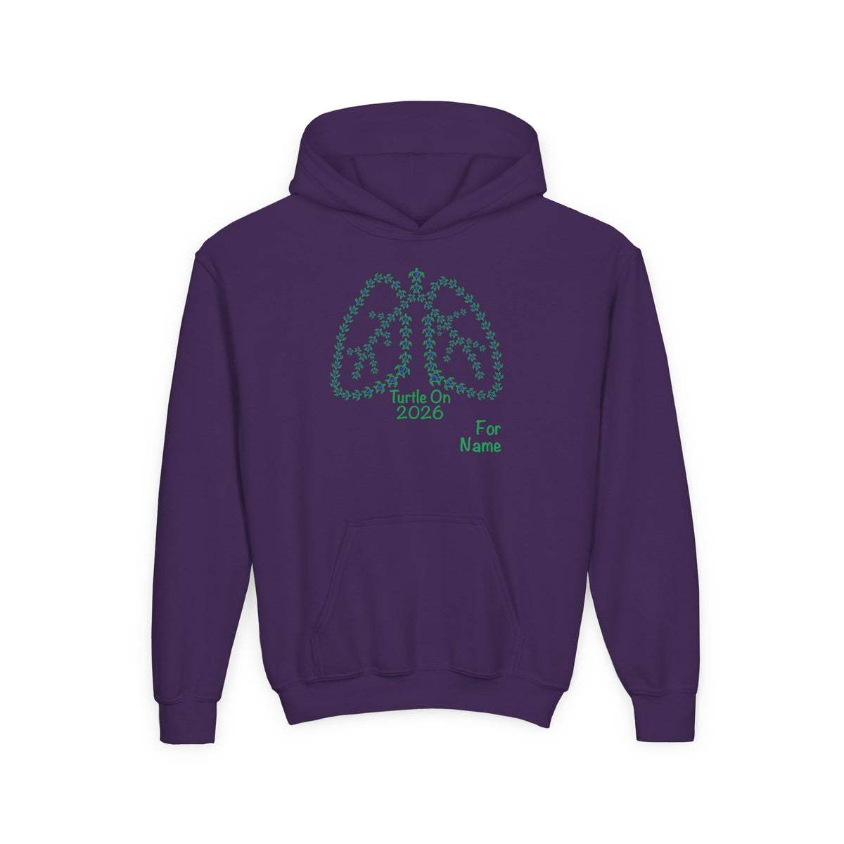 Personalized Youth Hoodie - 2026 Limited Edition - Blue Ribbon