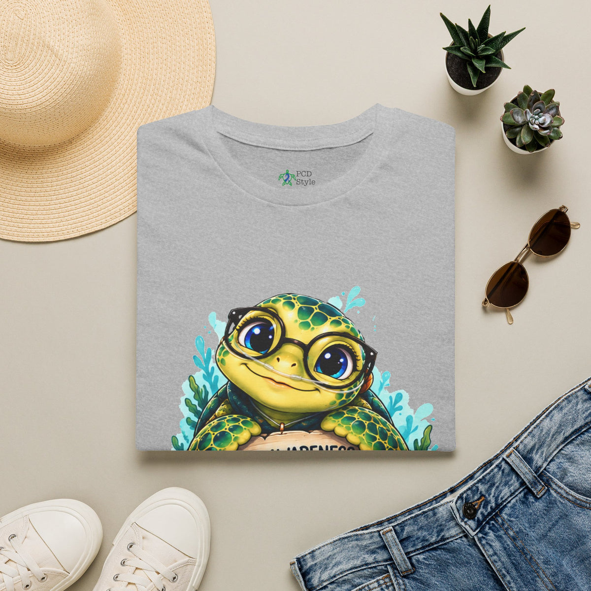 Unisex - Turtle - Softstyle T-Shirt