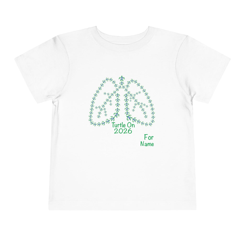 Personalized Toddler Tee - 2026 Limited Edition - Blue Ribbon