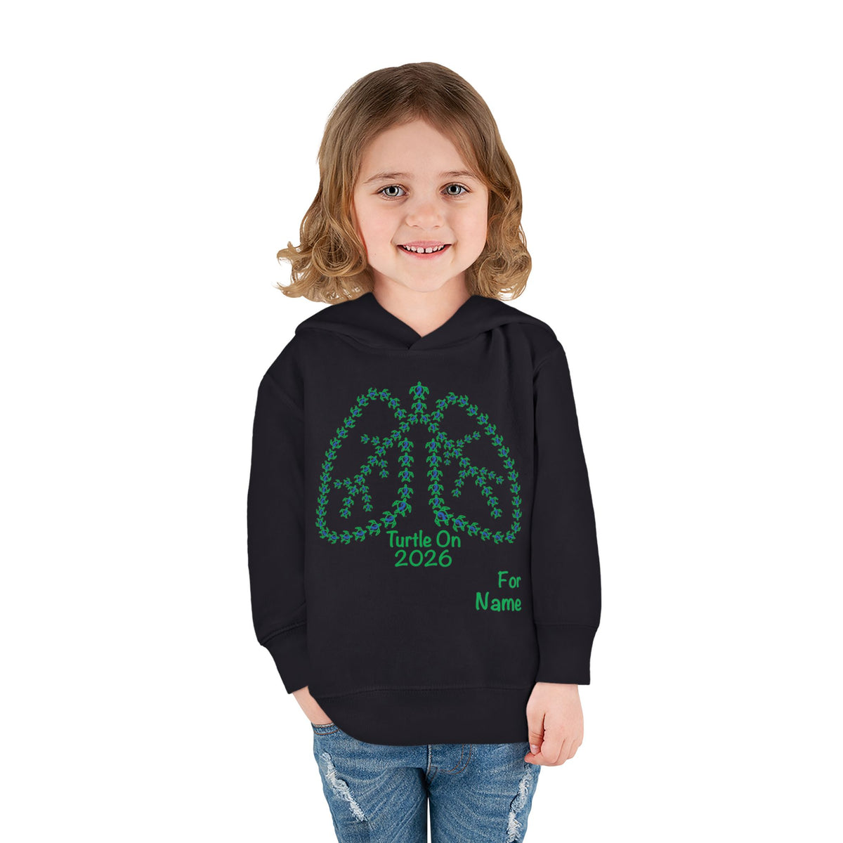Personalized Toddler Hoodie - 2026 Limited Edition - Blue Ribbon
