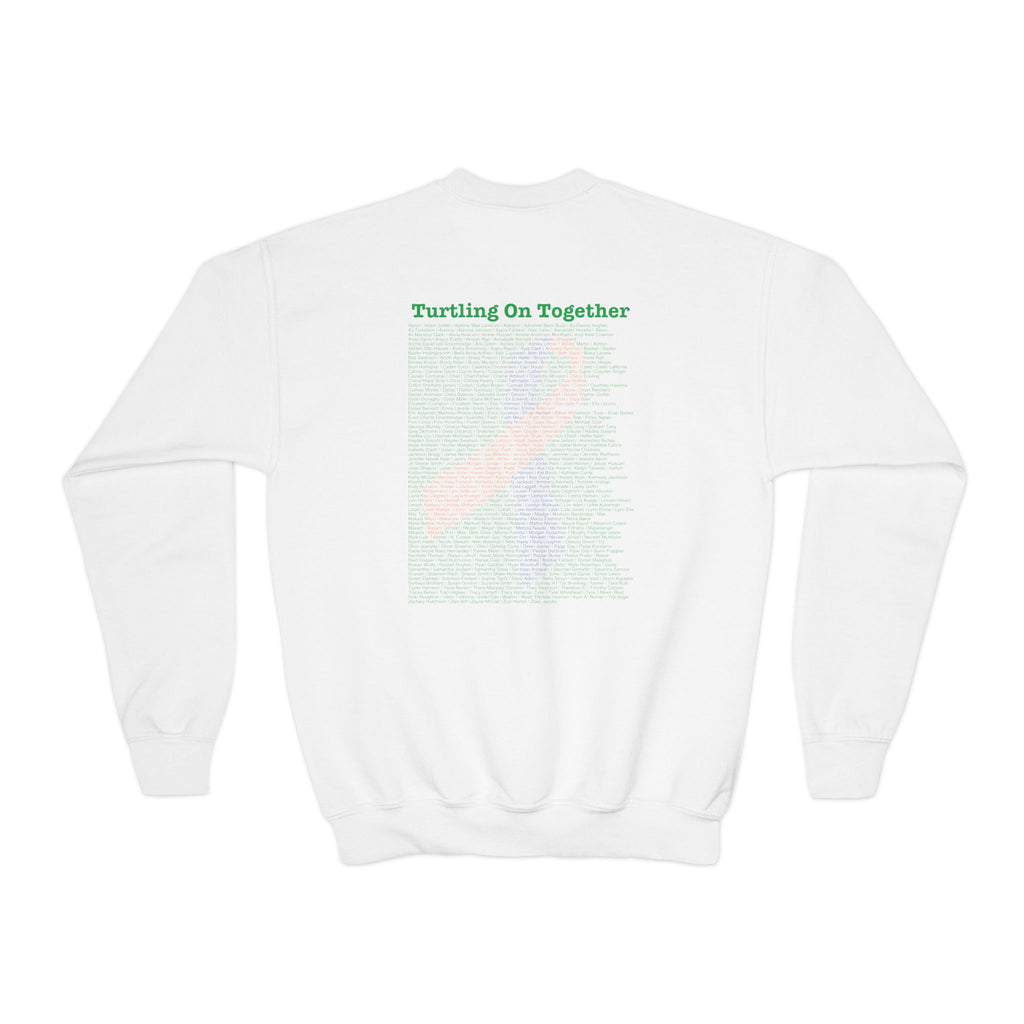 Personalized Youth Sweatshirt - 2026 Limited Edition - Blue Orange - Crewneck