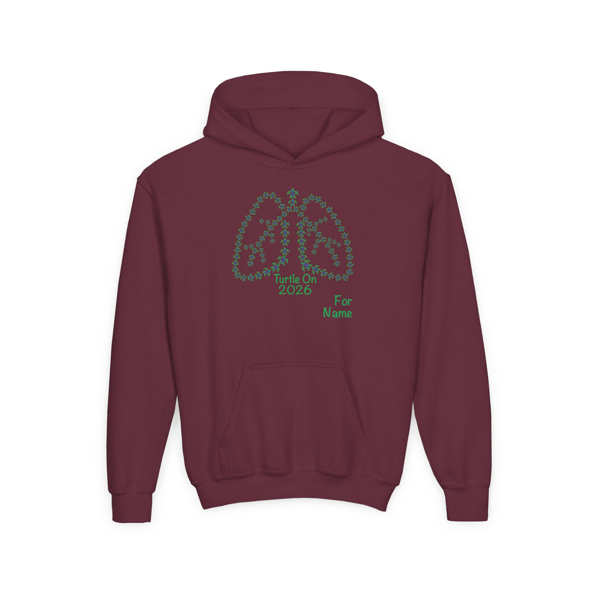Personalized Youth Hoodie - 2026 Limited Edition - Blue Ribbon