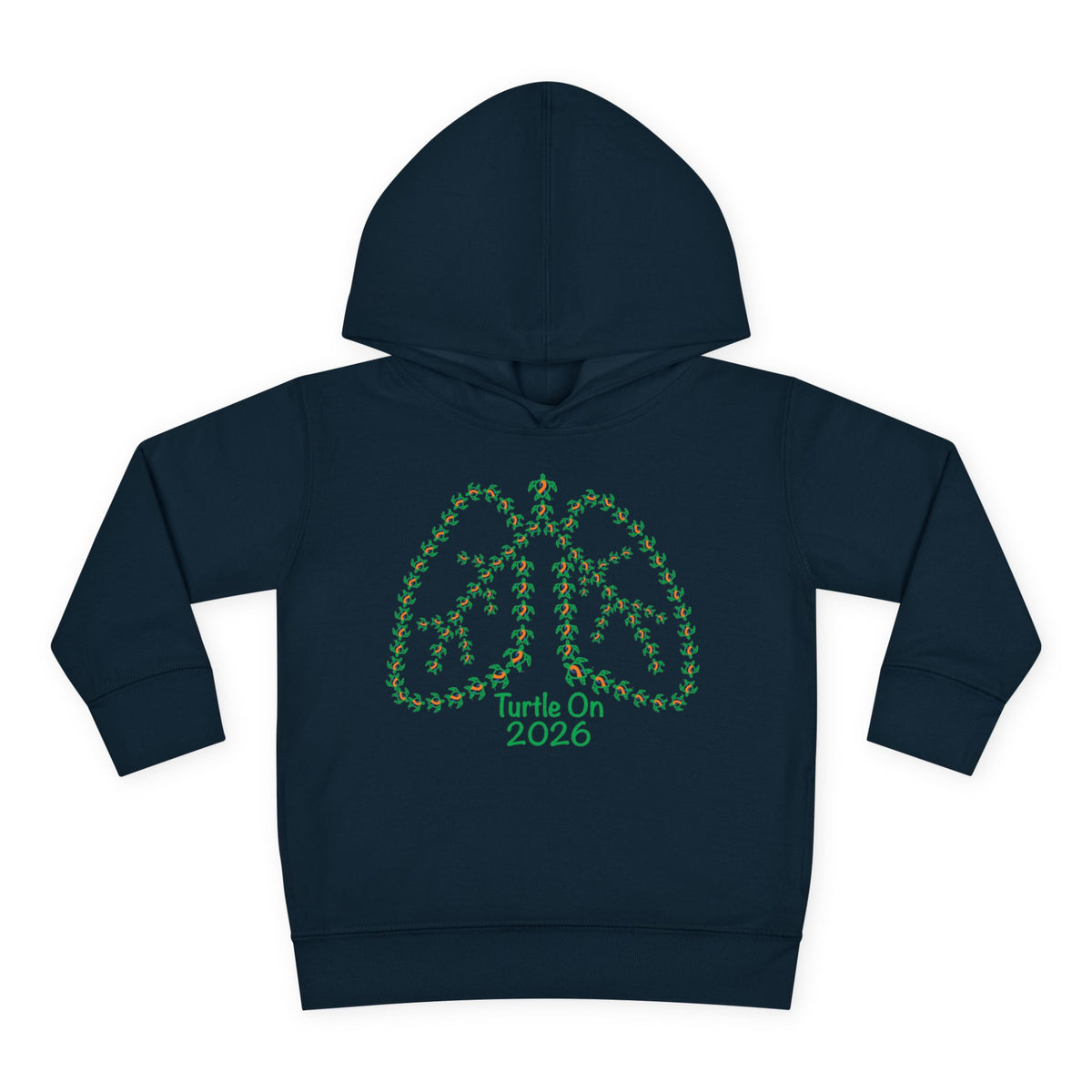 Toddler Hoodie - 2026 Limited Edition - Blue Orange Ribbon