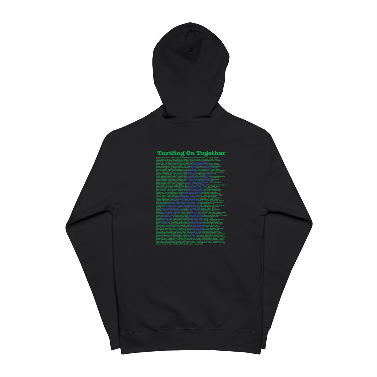 Personalized Unisex Zip-Up Hoodie - 2026 Limited Edition - Blue Ribbon