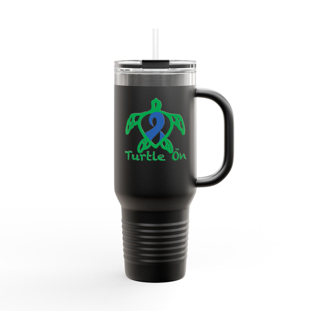 Travel Mug - Turtle On - Blue Ribbon - 40oz Insulated